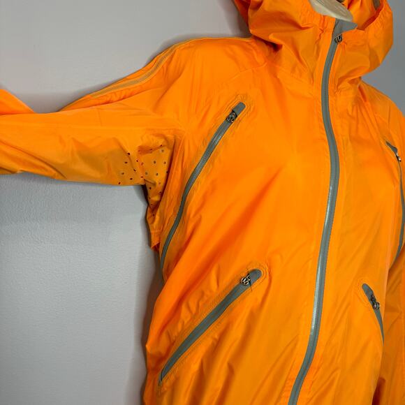 Lululemon Women's Rise And Shine Hooded Zip Vented Jacket Pockets Running Sz 4 - Picture 5 of 14